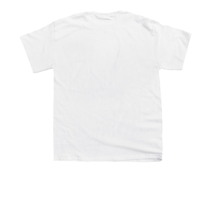 Tie Dye - Kids Camp SCCC, a White Youth Unisex Tee (back-view)