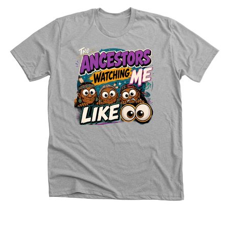Ancestors, a Athletic Heather Premium Unisex Tee