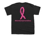 0% Interested in Cancer's Opinion, a Black Youth Unisex Tee (back-view)