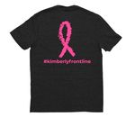 0% Interested in Cancer's Opinion, a Space Black Allmade Eco Triblend Unisex Tee (back-view)