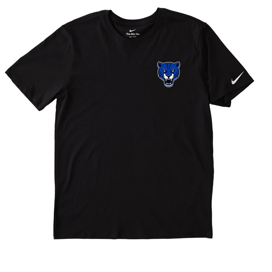 Nike Jaguar with Cheer back - Athletic Wear, a Black Nike Dri-FIT Jersey Blend Performance Tee