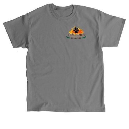 Fire Pines Ringsports, a Charcoal Classic Unisex Tee