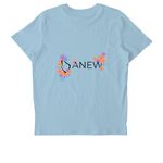 Tees and Tanks, a Sky Blue Stanley/Stella Unisex Crafter Tee (back-view)
