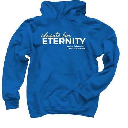 School Shirts, a Royal Blue Pullover Hoodie