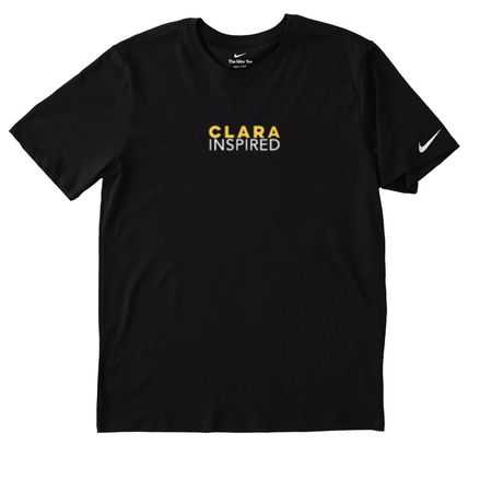 Active Wear From Clara Inspired, a Black Nike Dri-FIT Jersey Blend Performance Tee