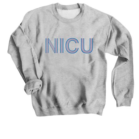 Nicu Blankets Shirt, a Sport Grey Crewneck Sweatshirt