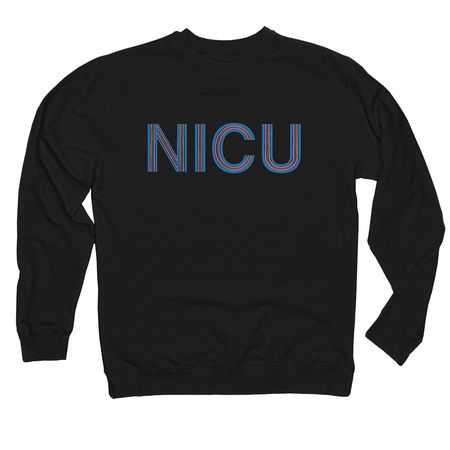 Nicu Blankets Shirt, a Black Midweight Crewneck Sweatshirt