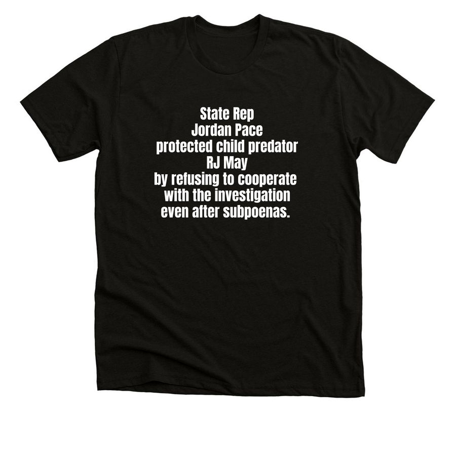 Predator Protector Tee, a Solid Black Blend Premium Unisex Tee