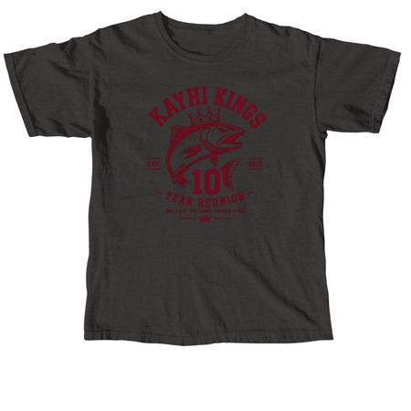 Reunion (MAROON LOGO), a Pepper Comfort Colors Unisex Tee