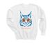 2023 Bobcat Spirit - Light, a White Youth Crewneck Sweatshirt
