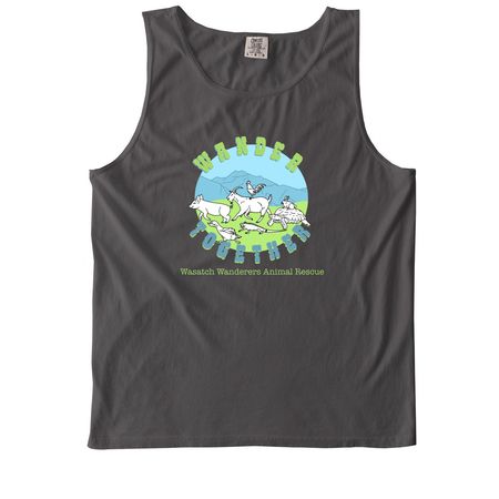 Wander Together, a Pepper Comfort Colors Tank Top