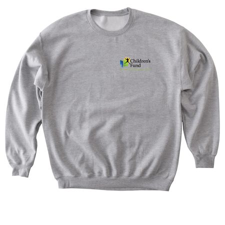 Children's Fund Essentials, a Sport Grey Softstyle Crewneck Sweatshirt