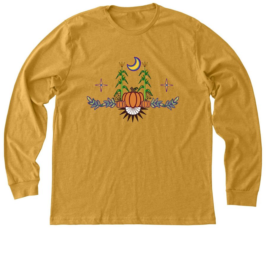Harvest, a Heather Mustard Premium Long Sleeve Tee