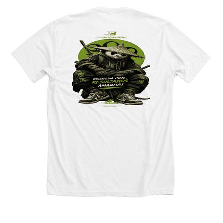 Camisetas jsbrevoluxon Premium&nbsp;, a Solid White Blend Premium Unisex Tee (back-view)