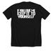 Farewell Willoughby Tucker Merch, a Solid Black Blend Premium Unisex Tee (back-view)