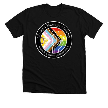 Pride Shirts&nbsp;, a Solid Black Blend Premium Unisex Tee