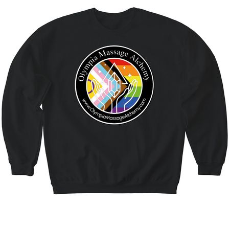 Pride Shirts&nbsp;, a Black Softstyle Crewneck Sweatshirt