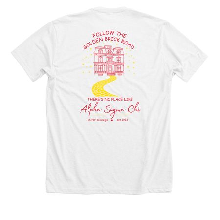 ??? F?26 Rush White Design&nbsp;, a Solid White Blend Premium Unisex Tee (back-view)