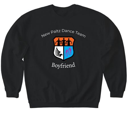 BOYFRIEND MERCH, a Black Softstyle Crewneck Sweatshirt