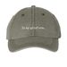 Grief Era Hat, a Olive Printed Pigment Dye Baseball Cap
