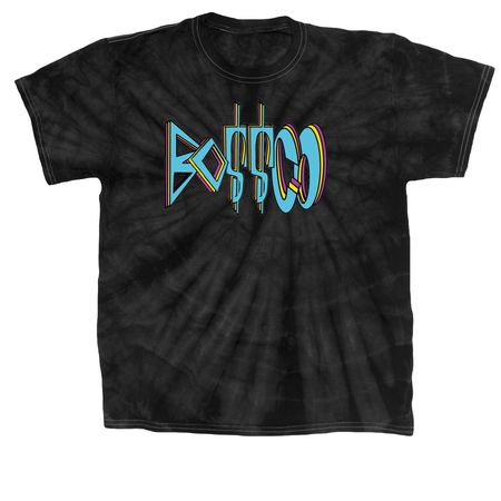 BO$$CO Signature, a Black Classic Tie Dye Tee