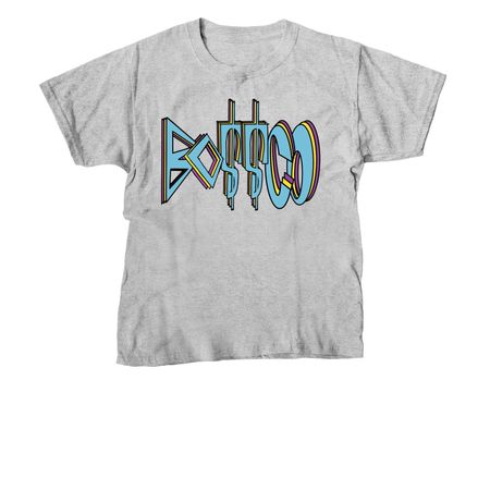 BO$$CO Signature, a Sport Grey Youth Unisex Tee