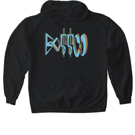 BO$$CO Signature, a Black Gildan Softstyle Pullover Hoodie