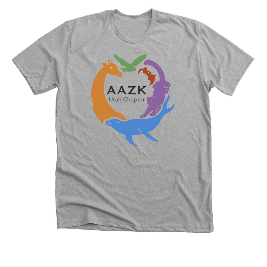Utah AAZK&nbsp;, a Athletic Heather Premium Unisex Tee