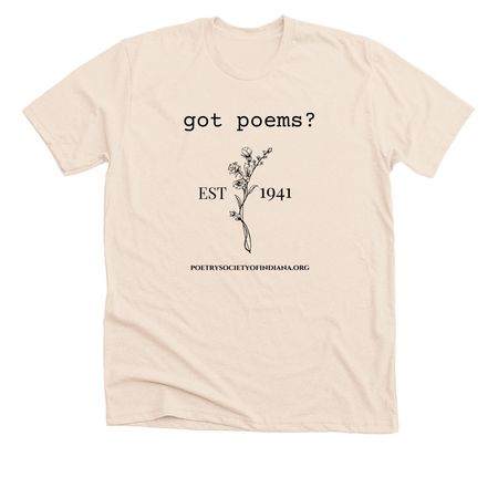 PSI Got Poems LightColors, a Heather Soft Cream Premium Unisex Tee