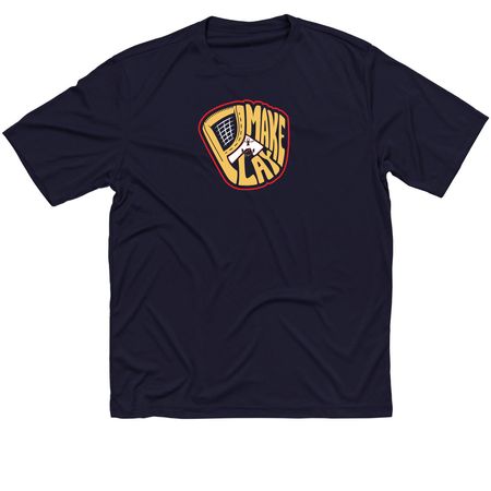 Make A Play - Eau Gallie, a True Navy Classic Performance Tee