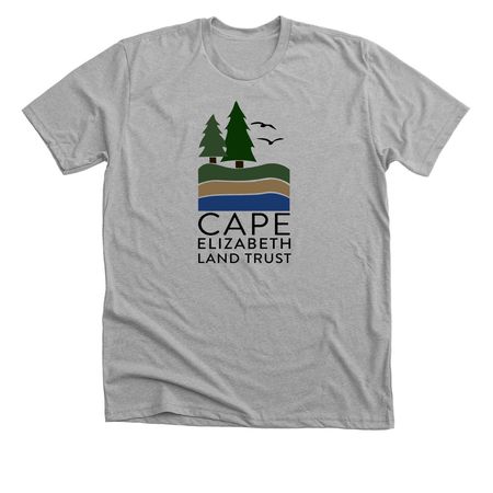 CELT - Sadie - Logo Front, a Athletic Heather Premium Unisex Tee