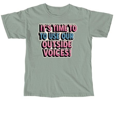 Courage is contagious!, a Bay Comfort Colors Unisex Tee