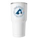 Tumblers to support High Horses!, a White Insulated Tumbler