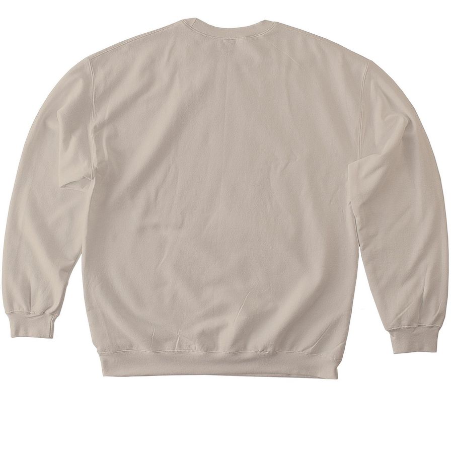 PTO Apparel&nbsp;, a Sand Softstyle Crewneck Sweatshirt (back-view)