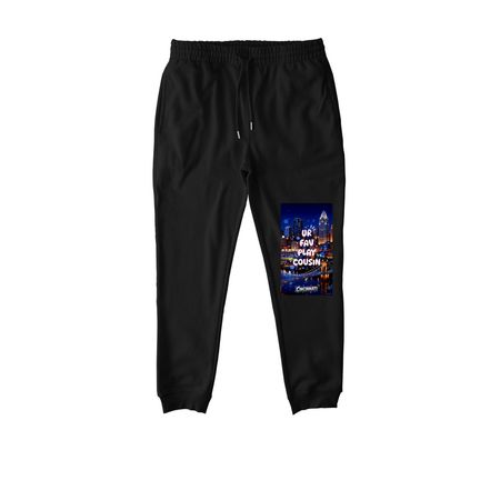 Rep the city Joggers&nbsp;, a Black Stanley/Stella Unisex Flyer Jogger