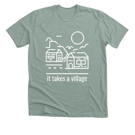 Vasquez Adoption Fundraiser, a Heather Sage Premium Unisex Tee