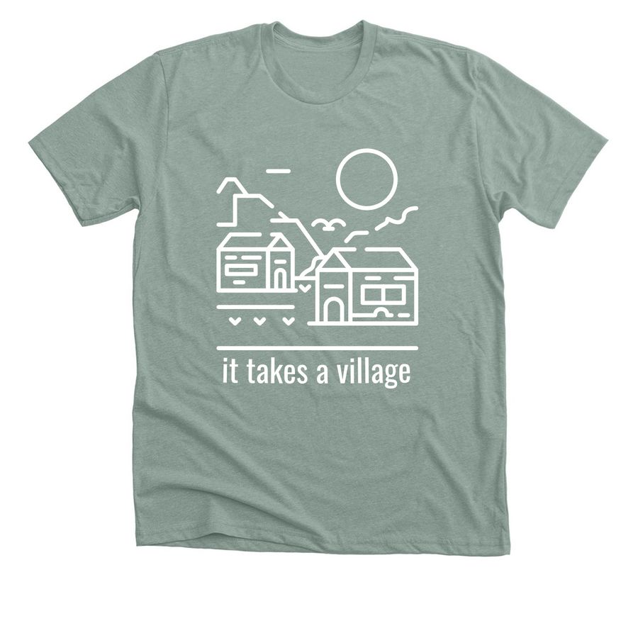 Vasquez Adoption Fundraiser, a Heather Sage Premium Unisex Tee