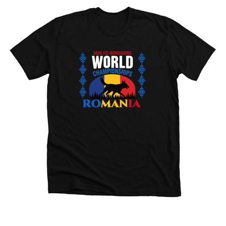 FCI Mondioring Fundraising!, a Solid Black Blend Premium Unisex Tee