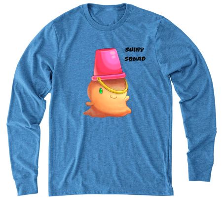 SHINY SANDYWICK SQUAD - long sleeve, a Azure Blue Allmade Eco Triblend Long Sleeve Tee