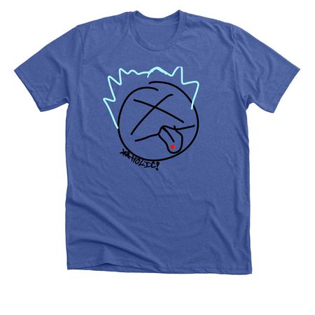 FXCKTYSE! ?XAHOLIC!? COLLECTION, a Solid True Royal Premium Unisex Tee