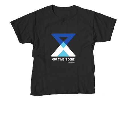 TimeDone Classic, a Black Youth Unisex Tee
