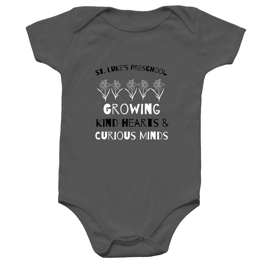 St. Luke's Preschool: Baby, a Charcoal Infant Onesie