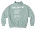 Agape (highest form of love), a Aloe Stanley/Stella Cooper Dry Pullover Hoodie (back-view)