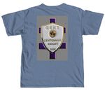 Grand Encampment Knights Templar, USA, PHA, a Blue Jean Comfort Colors Unisex Tee (back-view)