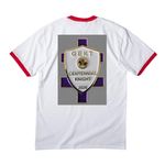 Grand Encampment Knights Templar, USA, PHA, a White/ Red Cotton Ringer Tee (back-view)