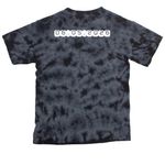 R&C2 Merch, a Black Youth Crystal Tie Dye Tee (back-view)