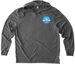 IDTC Pullover Hoodie, a Aluminum Grey Allmade Eco Triblend Hoodie Tee