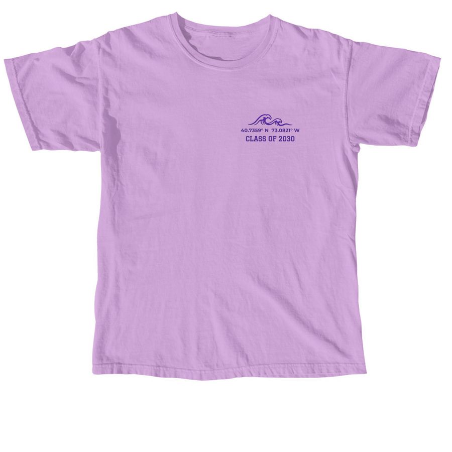 Purple Logo - Freshman Shirt, a Neon Violet Comfort Colors Unisex Tee