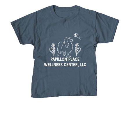 Papillon Place Wellness Center, LLC, a Indigo Youth Unisex Tee