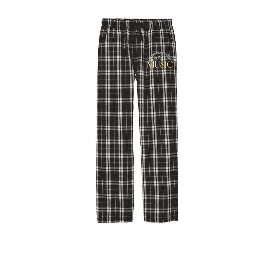 Flannel Pants, a Black Flannel Pajama Pant